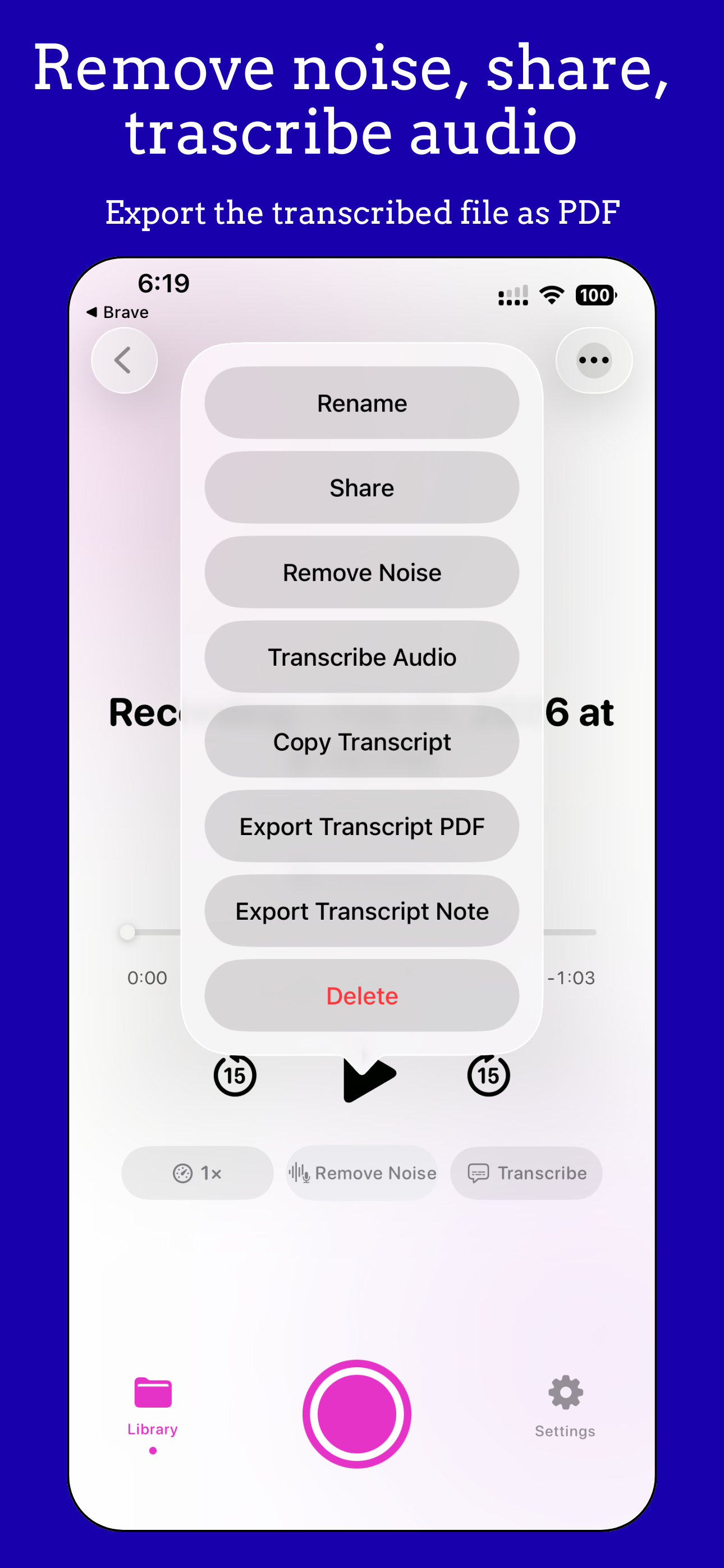 Lecture Recorder - Recordhz
