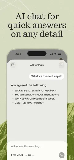 Granola: Screenshot 4 von 8