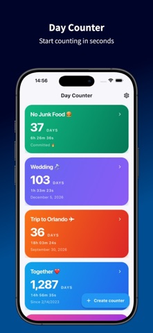 Day Counter Easy iPhone screenshot