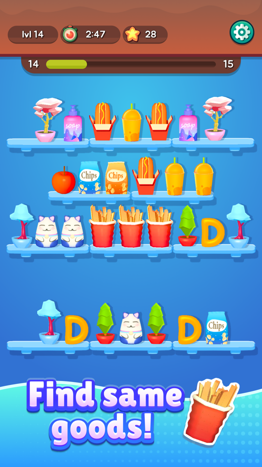 #4. Match Goods – Sort 3D Puzzle (iOS) 由: Webmate Digital