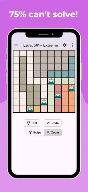 Crowns Logic Game screenshot 1