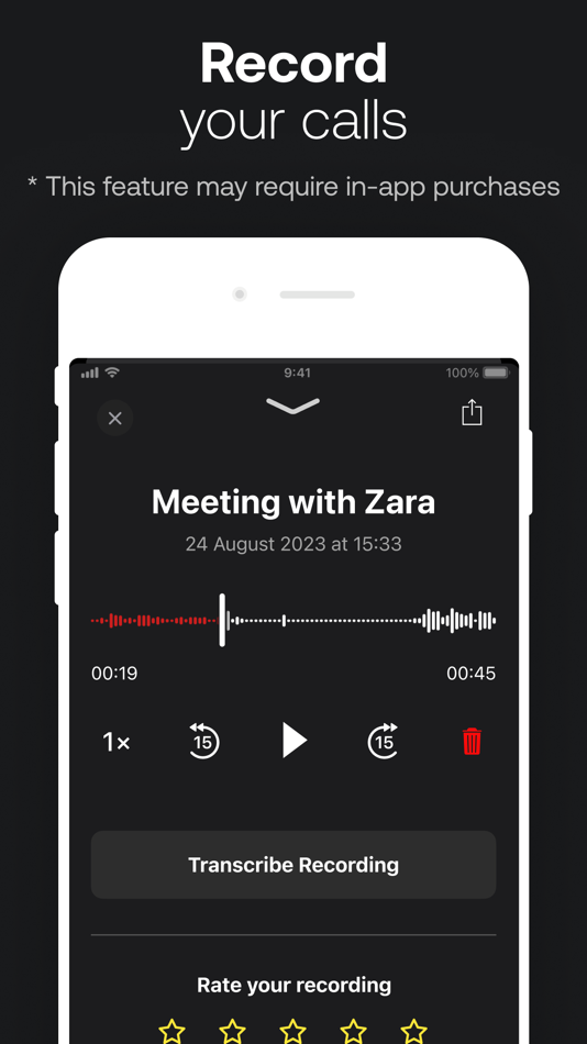 #2. TapeACall: Call Recorder (iOS) 由: Mosaic S.r.l.