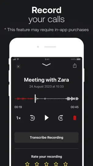 TapeACall: Call Recorder iPhone Screenshot 2