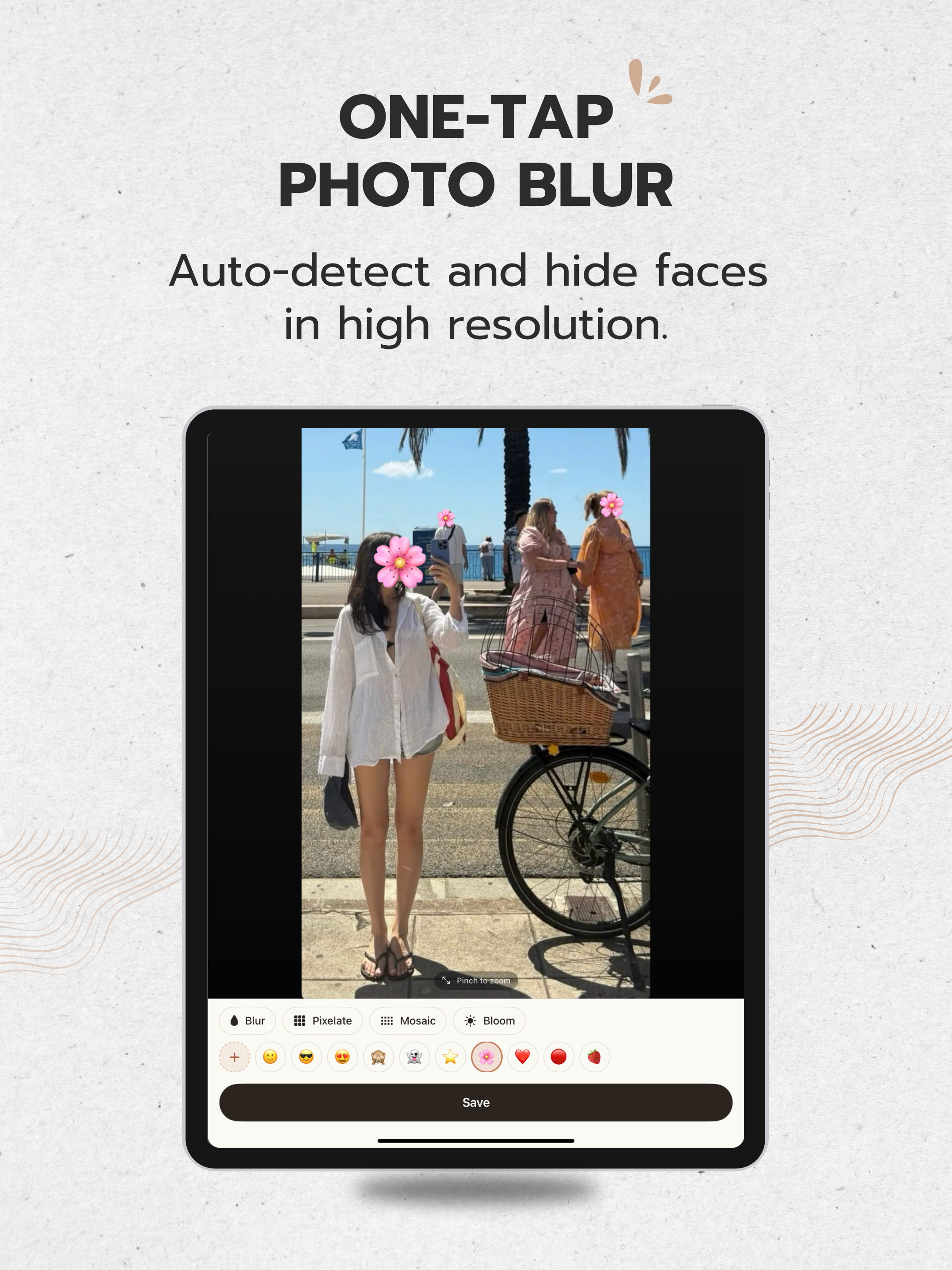 Blur It: Face Mosaic & Video screenshot 7
