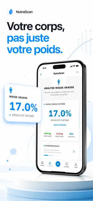 NutraScan: Corps & Nutrition screenshot 1