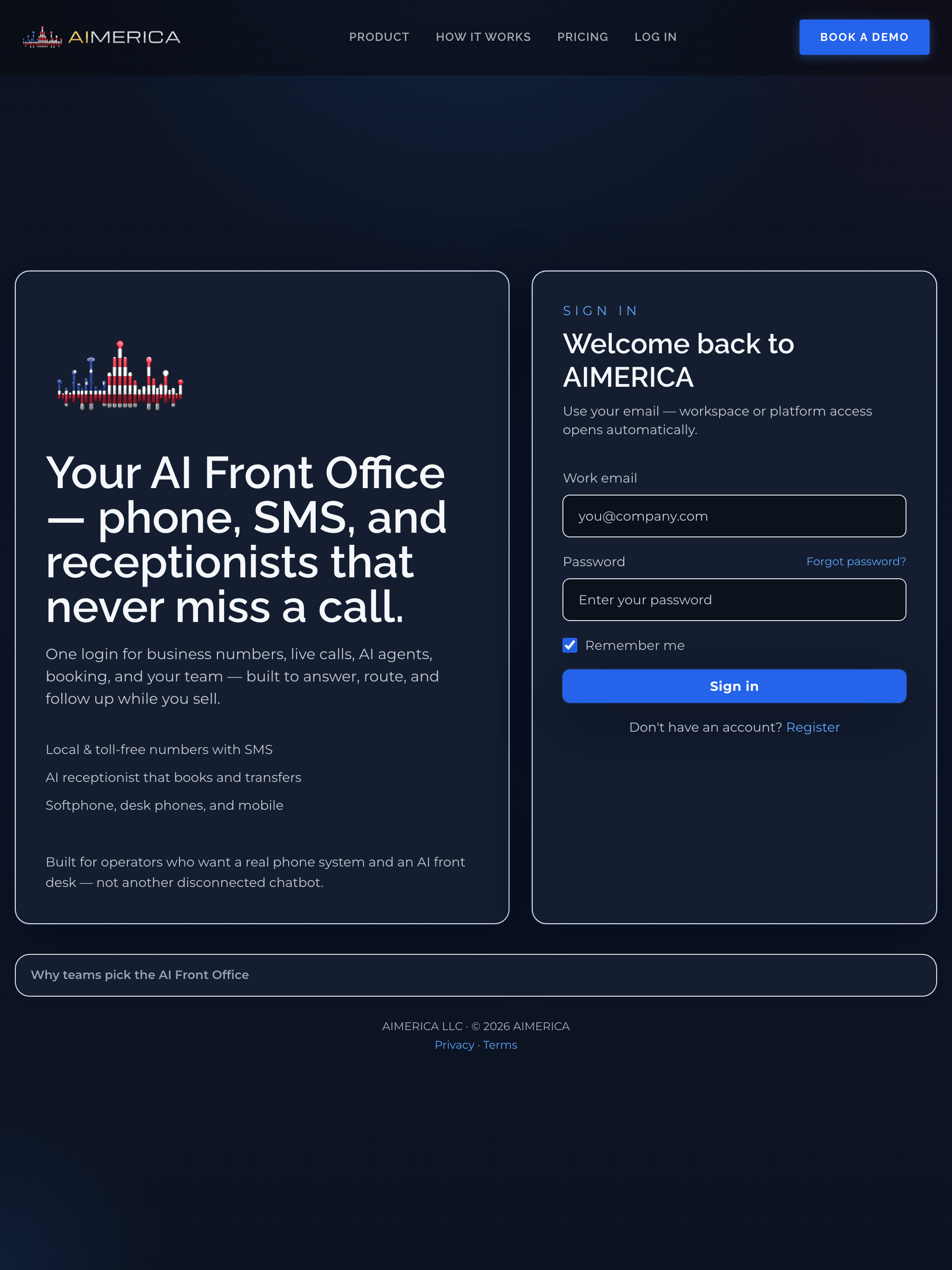AIMERICA Business Phone & AI screenshot 8