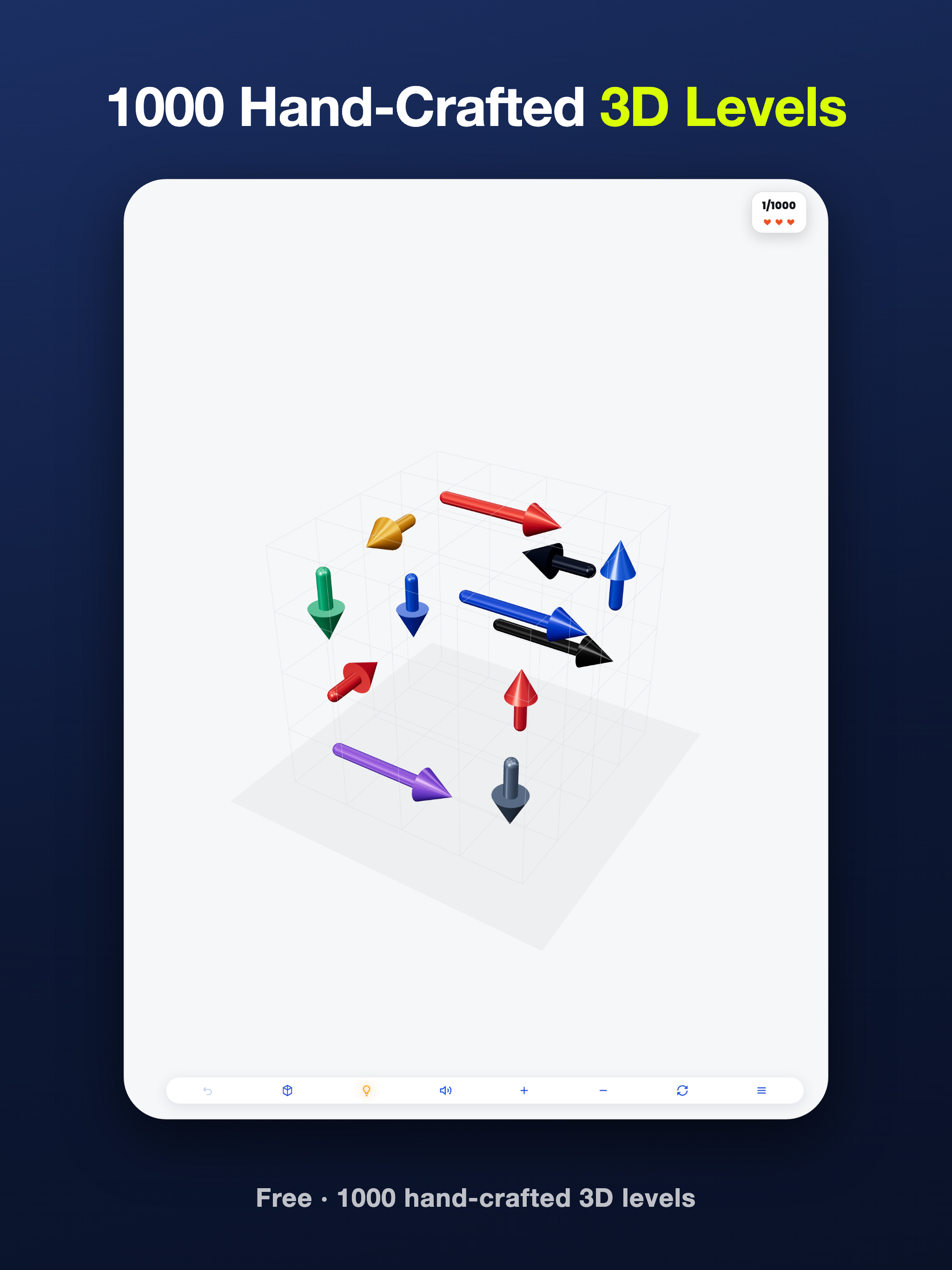 Arrow Jam 3D: Logic Puzzle