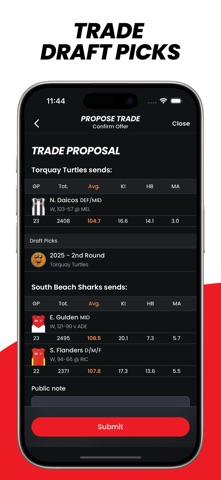 Keeper - Draft Fantasy AFL screenshot