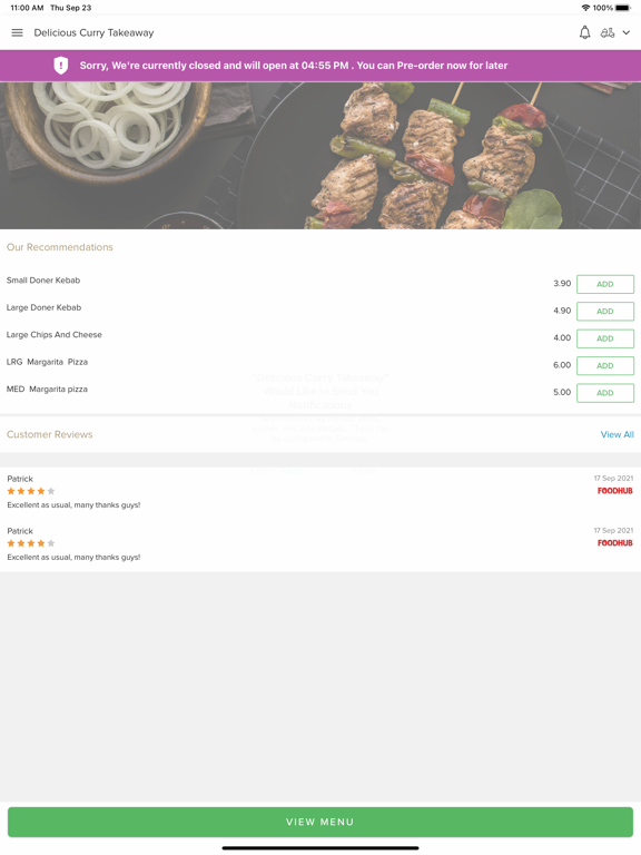 Screenshot #5 pour Delicious Curry Takeaway