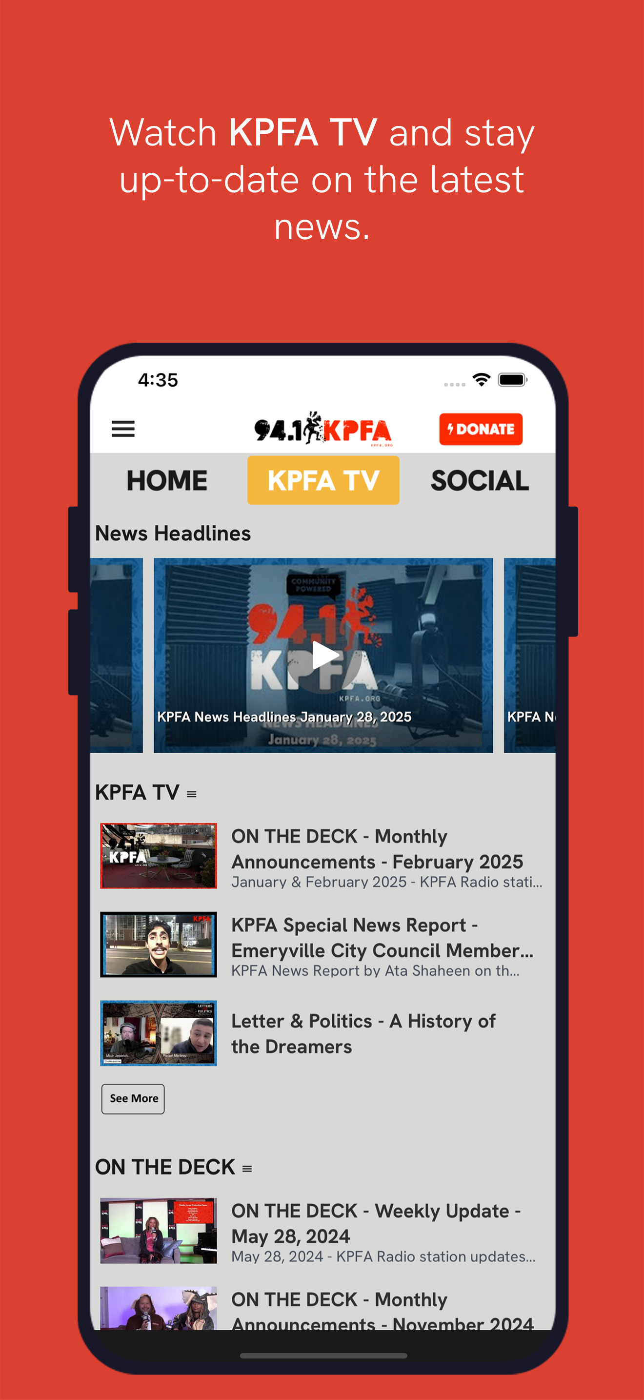 KPFA Public Radio screenshot 4
