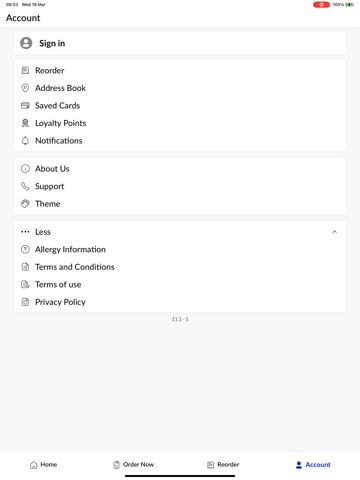 App screenshot