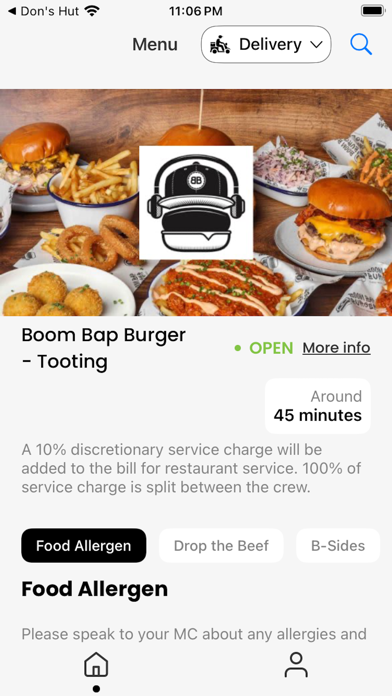 Boom Bap Burger - Tooting Screenshot