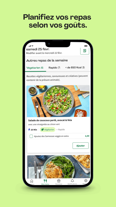 Screenshot #2 pour HelloFresh, la Box à cuisiner