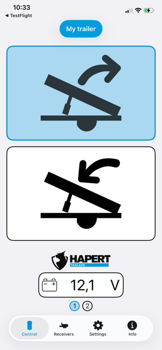 HAPERT Trailer Remote Control Screenshot 2 of 3