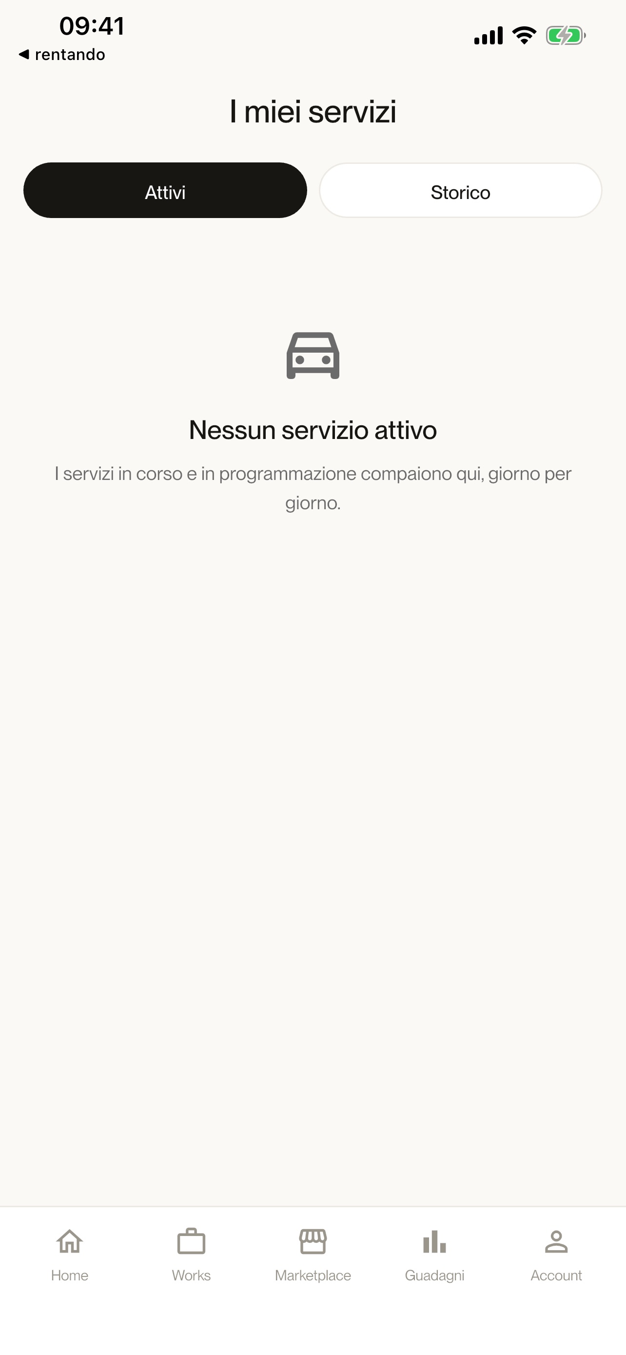 Screenshot 2 of Rentando Driver
