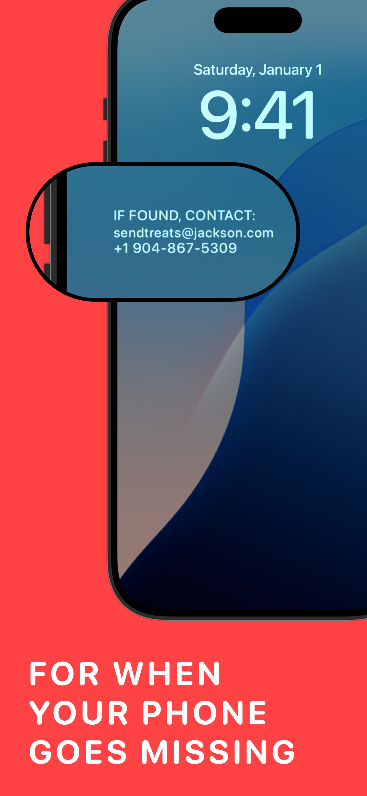 Nametag - Lost Phone Widget screenshot 2