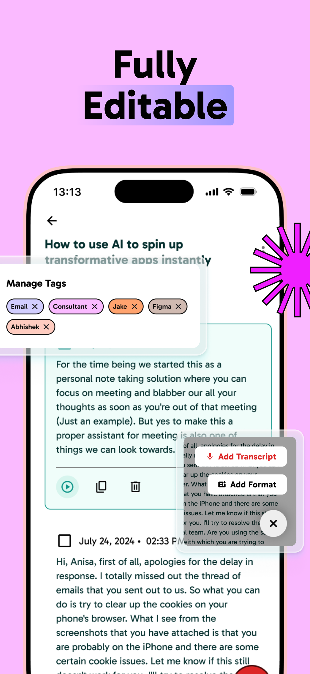 Speech To Note - Voice To Text screenshot 3
