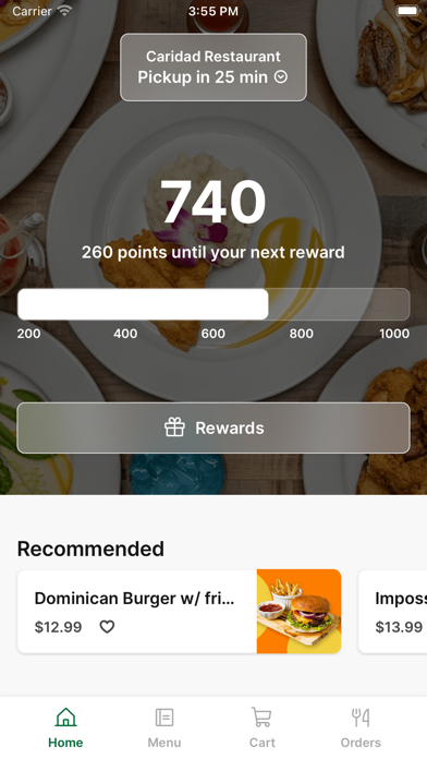 Caridad 145 iPhone screenshot 1 - Food & Drink app