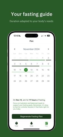 Fasting App for Women iPhone screenshot
