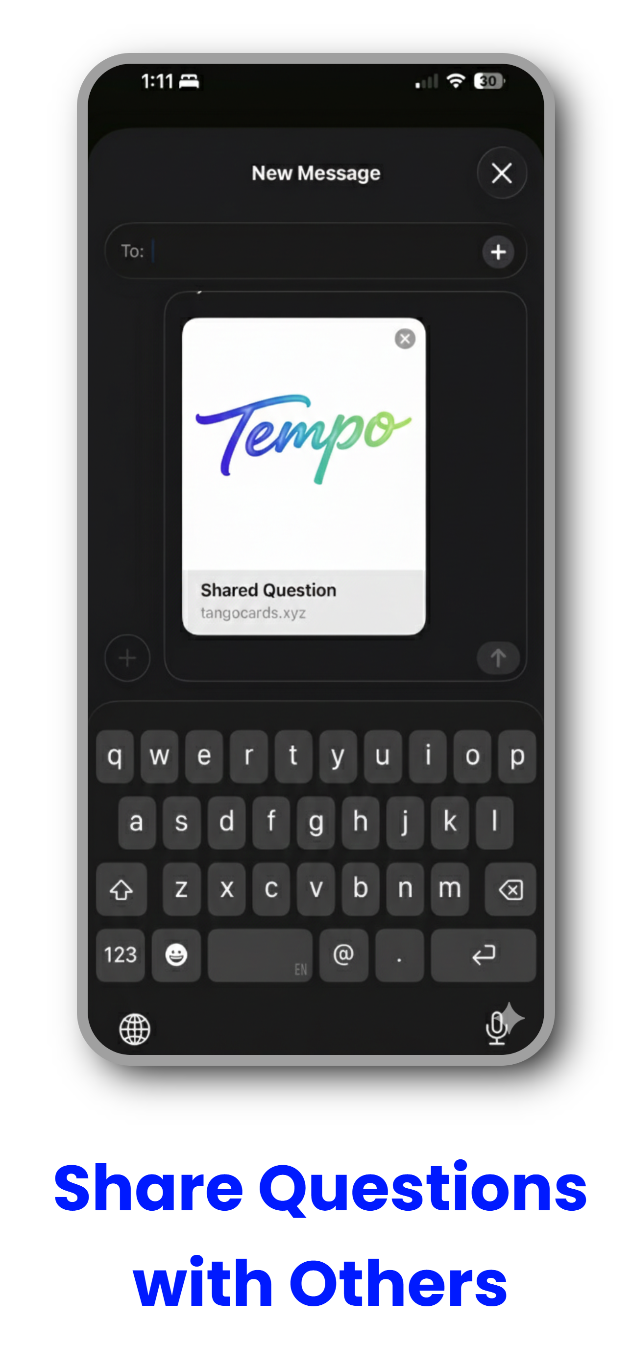 Tempo Cards