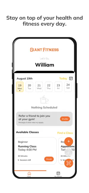Giant Fitness screenshot 2