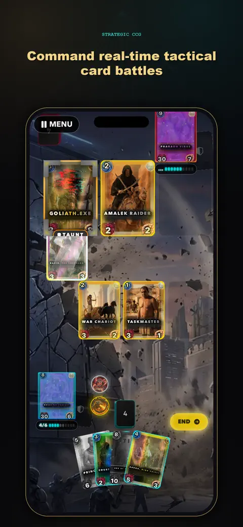 CCG Deckbuilder Covenant Cards: App Store preview 1