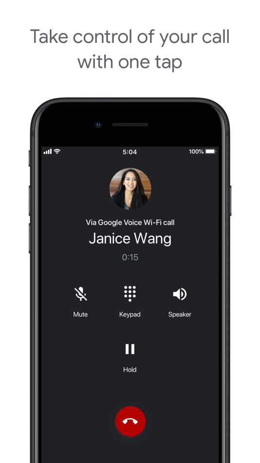 #2. Google Voice (iOS) 由: Google