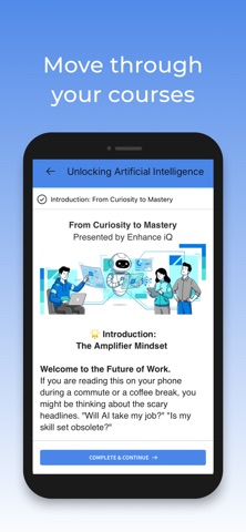 EnhanceIq AI Learning screenshot