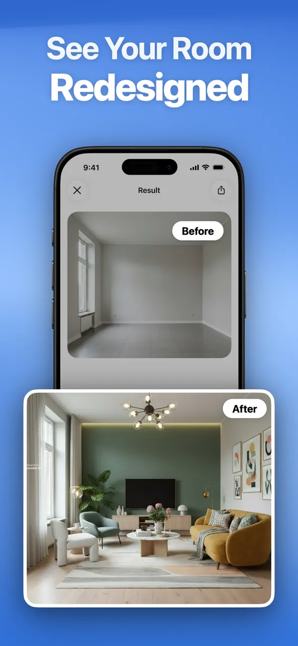 Screenshot #3 pour Home & Room AI Interior Design