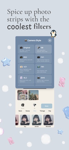 pebbl. – Aesthetic Photo Booth iPhone screenshot