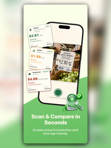 Grocery Price Tracker & Check iPad screenshot