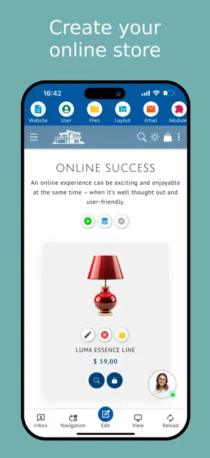 Website Builder - bluetronix screenshot 2