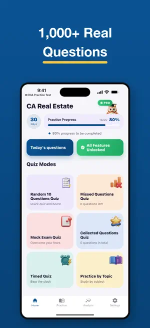 CA Real Estate Prep Exam 2026 screenshot 2