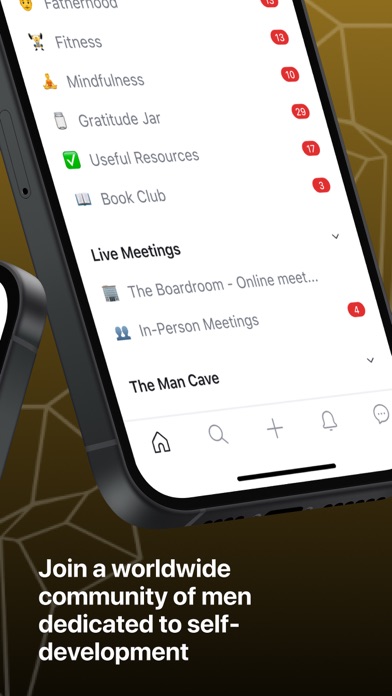 Mantorship iPhone screenshot 2 - Social Networking app