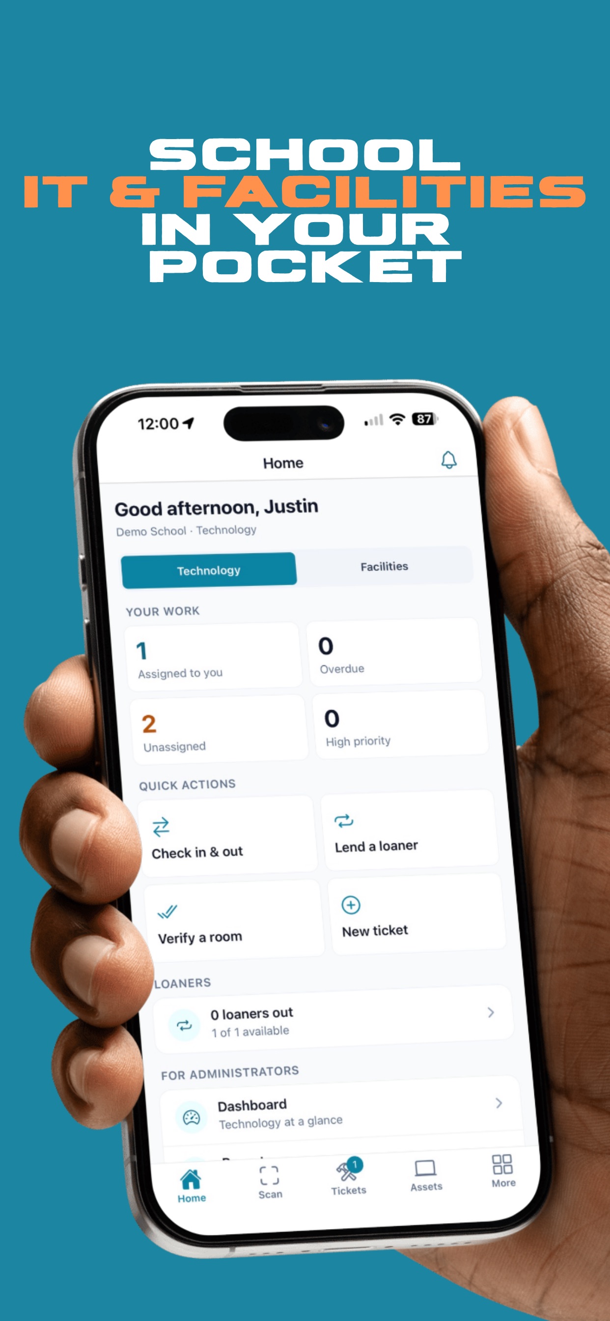Screenshot 1 of Edvora Campus Technician