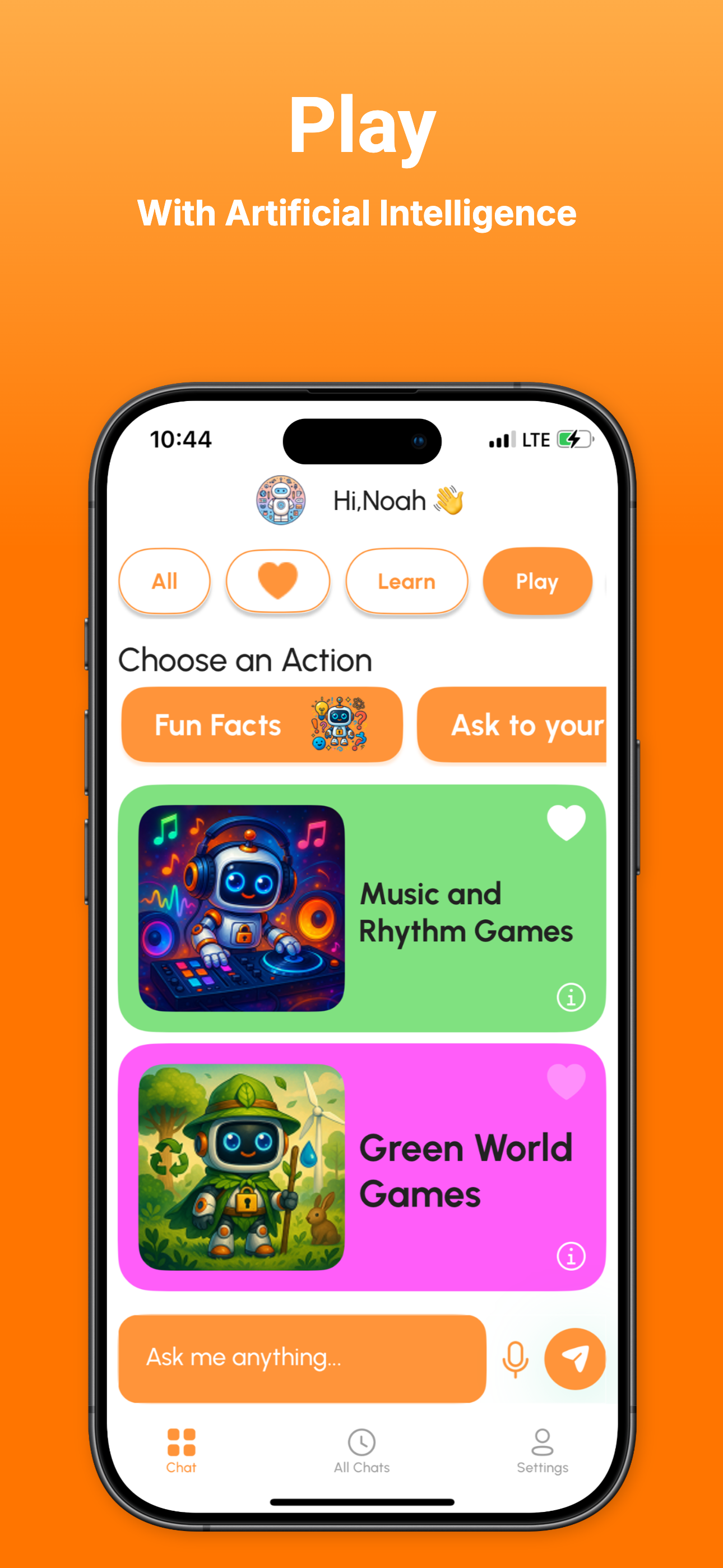 Chat Kids: Safe AI for Family screenshot 7
