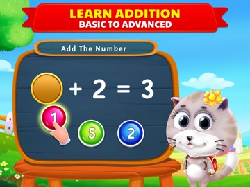 Kids Math Games: Add, Subtract iPad screenshot