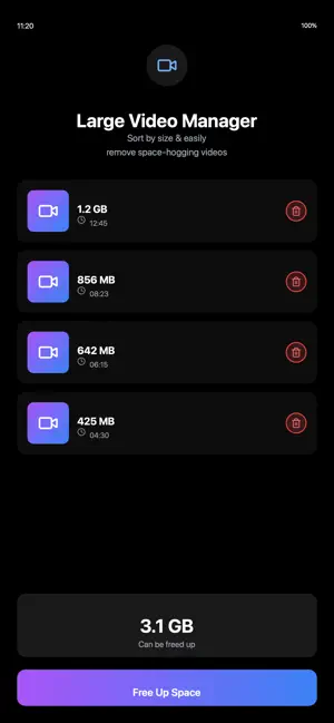 XCleaner: Clean Storage Space screenshot 2