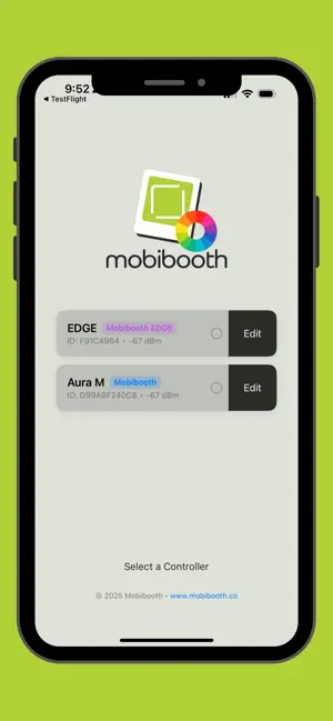 Mobibooth LED Controller screenshot 1