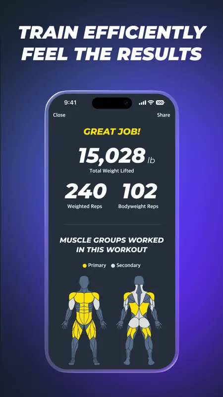 Gymverse: Gym Workout Planner screenshot 6 of 9