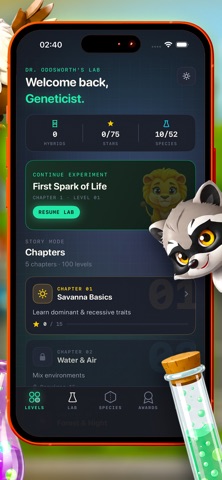 Odd Species iPhone screenshot