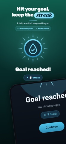 Mayim: Water Tracker & Widget iPhone screenshot