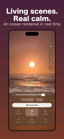 Terra Serena - Calm Sea Sounds iPhone screenshot
