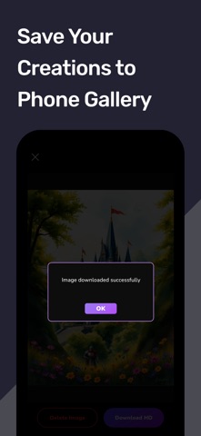 AI Image Generator | Artify screenshot