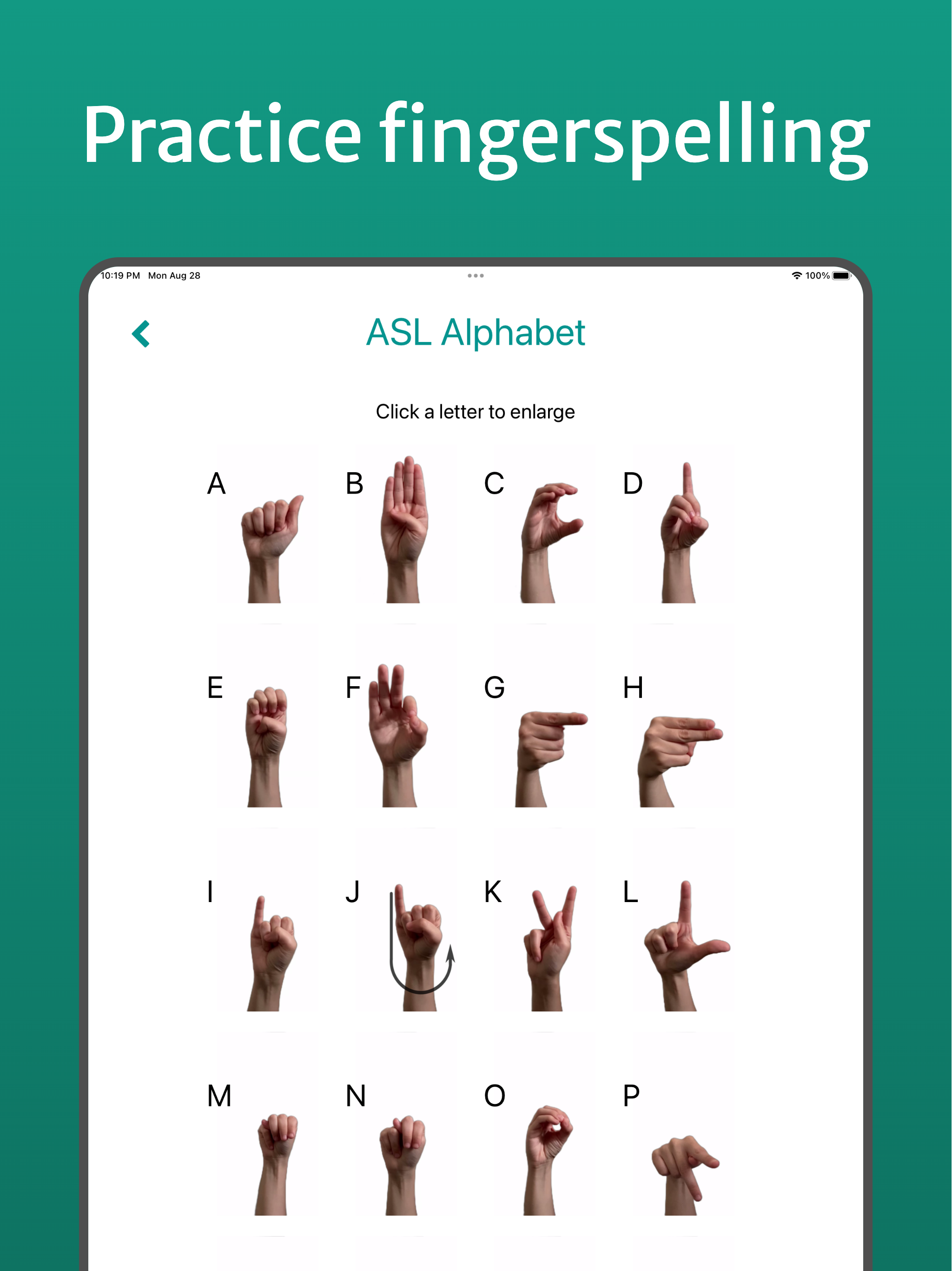 ASL Speed Spell