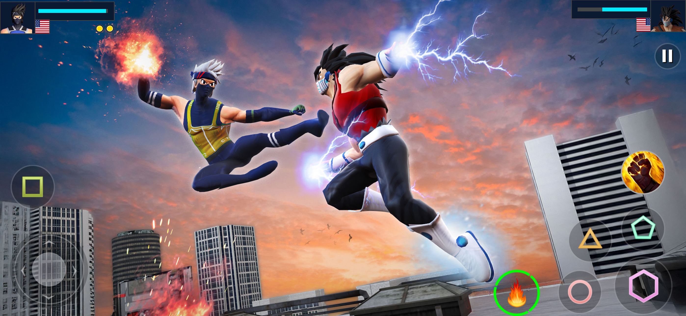 Anime Battle 3D Fighting Games