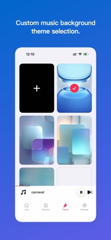 Melovo: Offline Music Player iPhone screenshot
