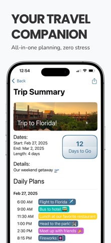 Pocket Trip Planner Screenshot 4 of 7