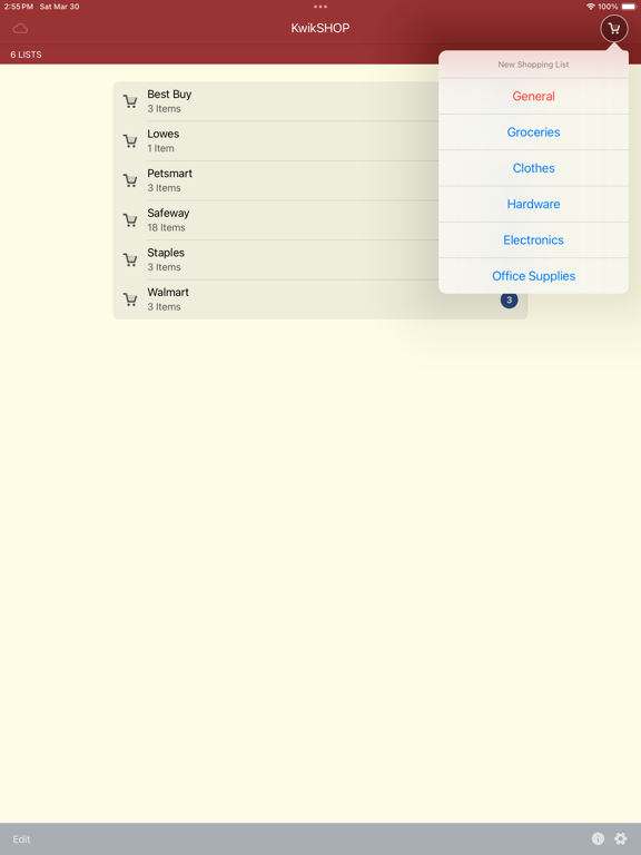 Screenshot #4 pour KwikSHOP