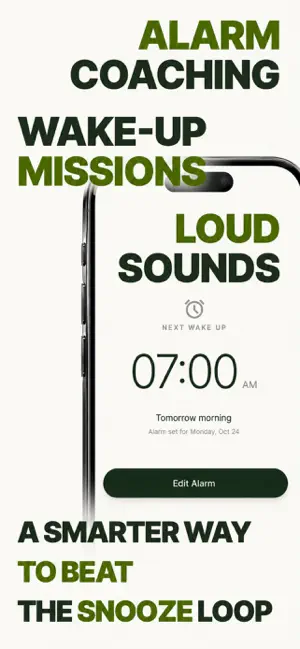 Wakeo: Alarm Clock to Wake Up screenshot 1